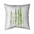 Begin Home Decor 26 x 26 in. Slim Trees-Double Sided Print Indoor Pillow 5541-2626-LA143